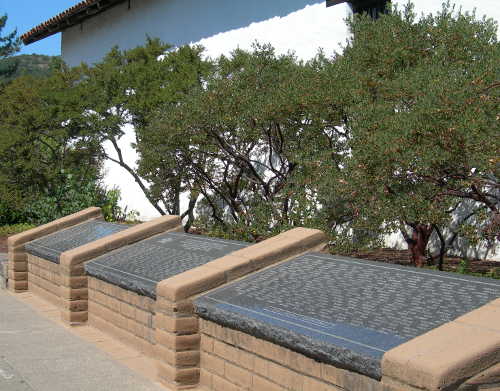 Memorial Plaques-Sonoma Mission