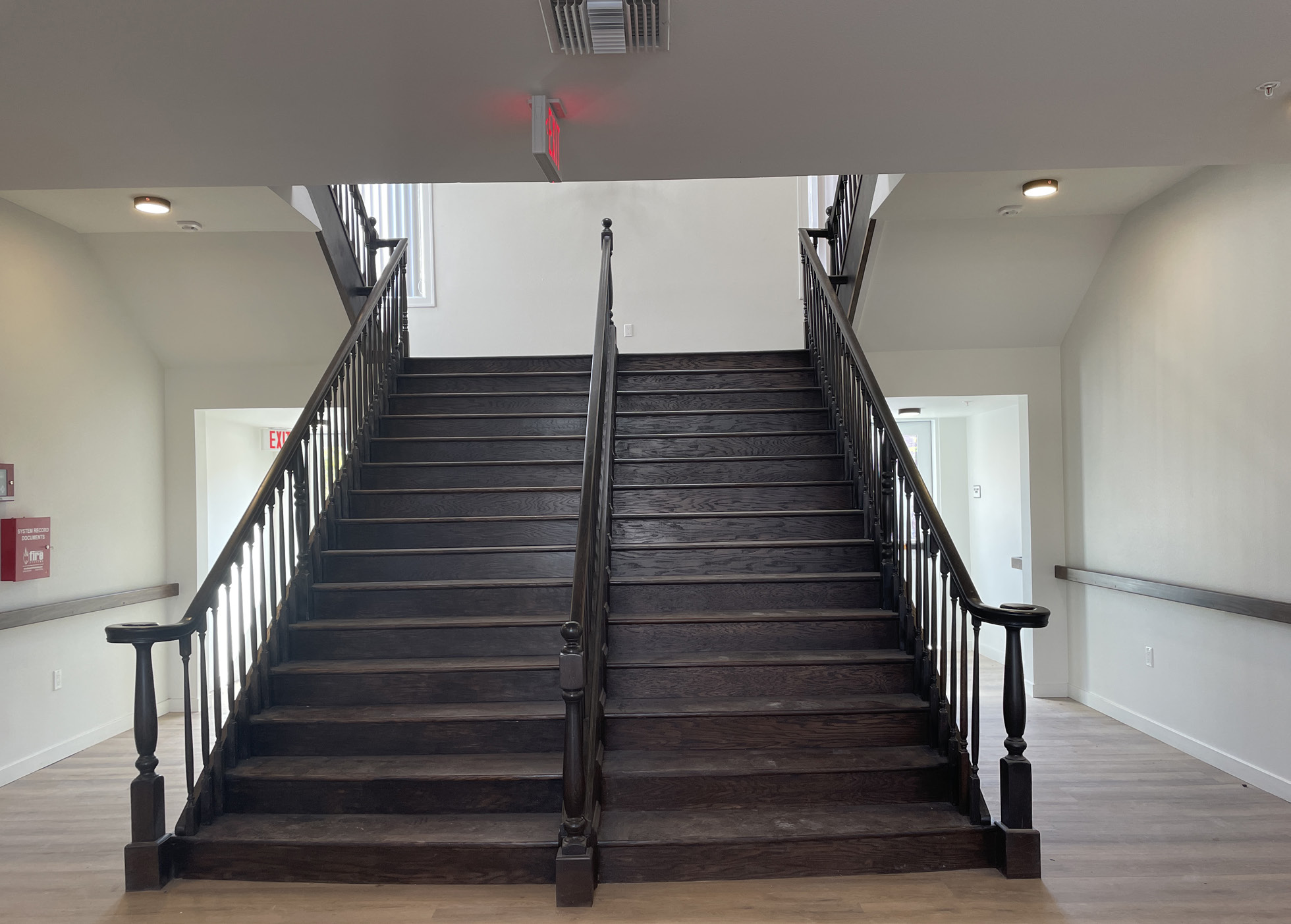 Rehabilitated Double stairs
