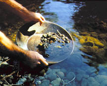 Photo: Goldpanning on the American River