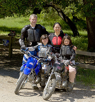 Family with OHV's