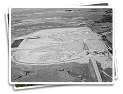 Aerial photo of Clay Pit SVRA