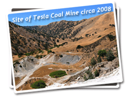 Site of Tesla Coal Mine circa 2008 Photo