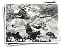 Tesla Coal Mine During Use Photo