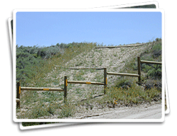 Fenced Off Riding Area Photo