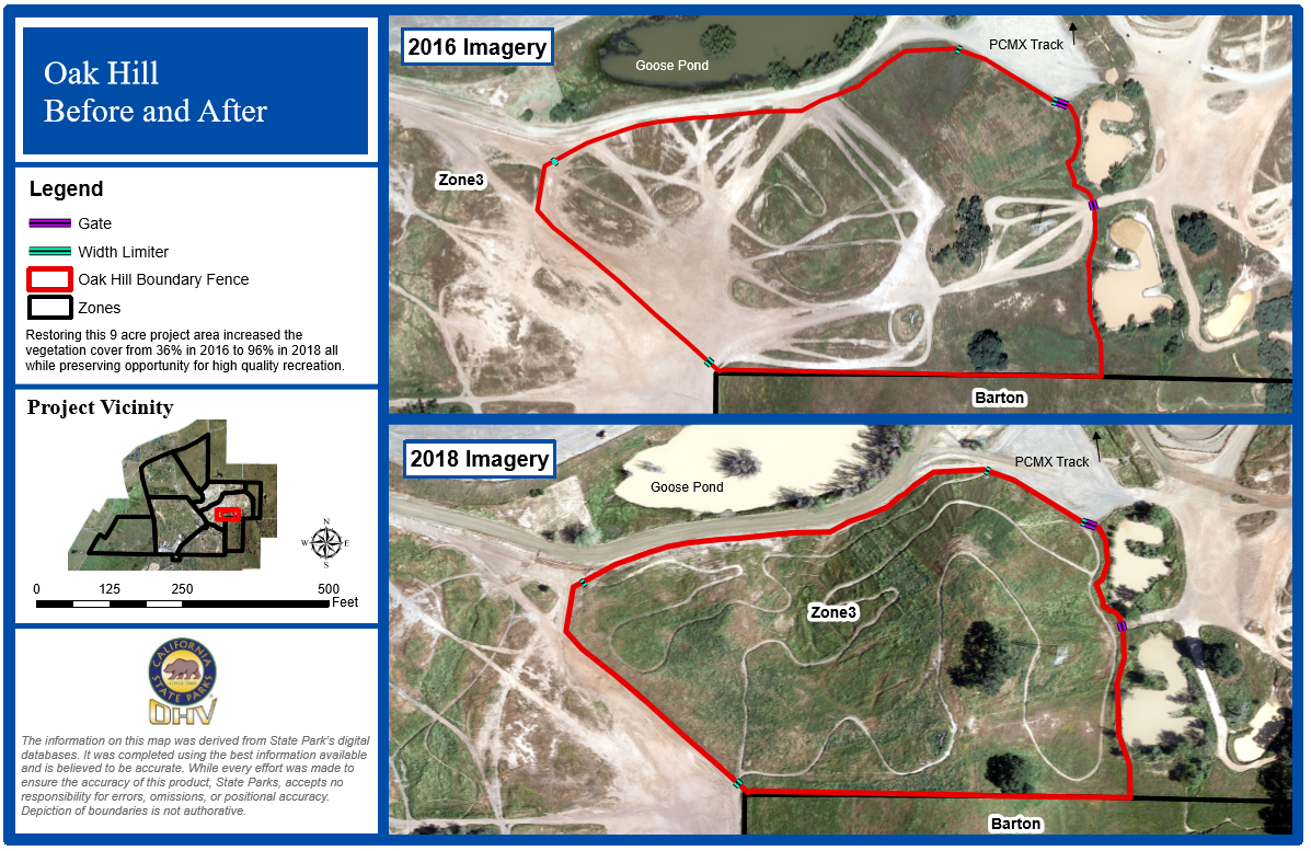 Oak Hill Before and After