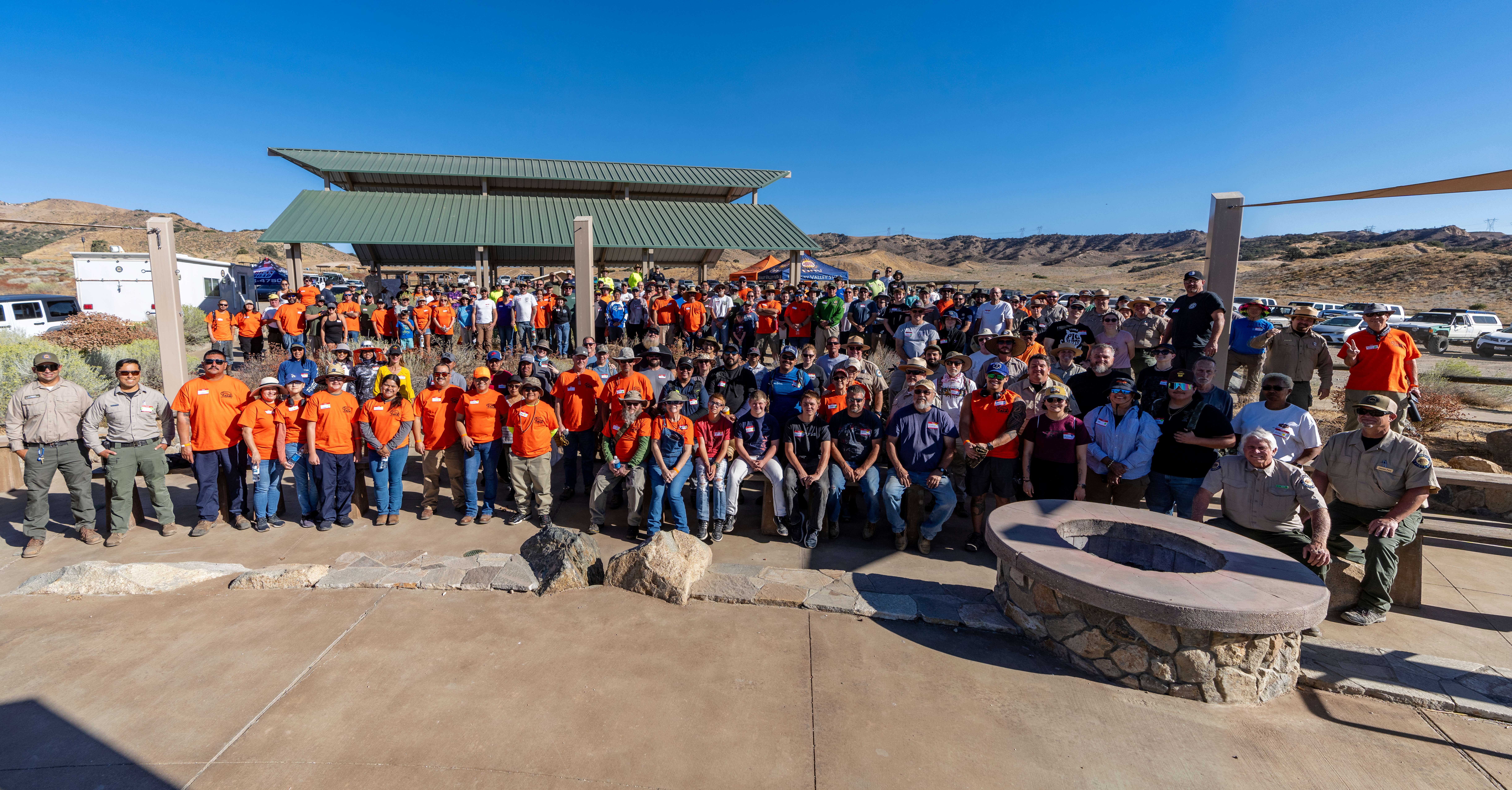 Volunteers at Hungry Valley SVRA 9-28-2024
