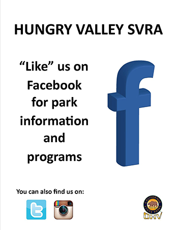 Hungry Valley SVRA Facebook Flyer