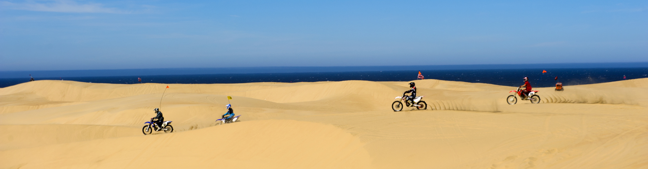 Oceano Dunes Group on Quads
