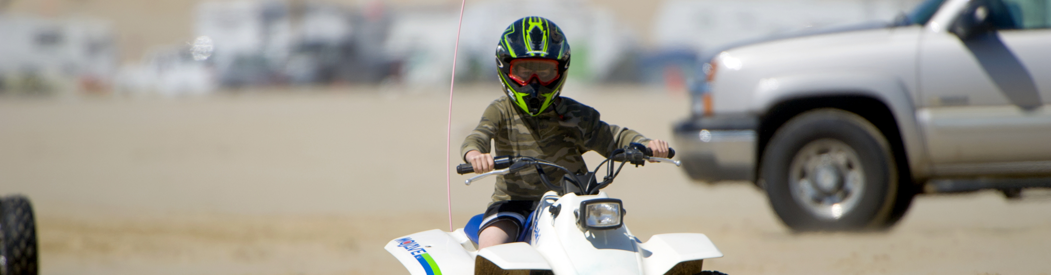 Young Rider at Oceano Dunes