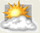 Sun and Cloud Icon