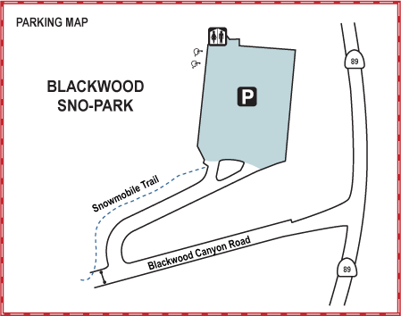 Blackwood Canyon Parking Map