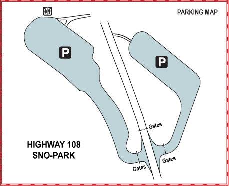 Highway 108 Parking Map