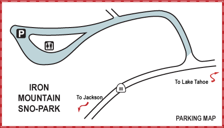 Iron Mountain Parking Map