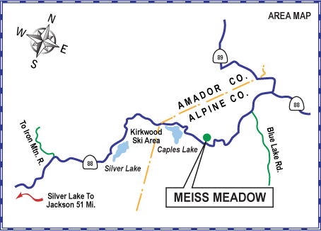 Meiss Meadow Area Map