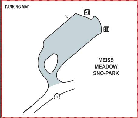 Meiss Meadow Parking Map