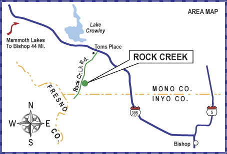 Rock Creek Area Map