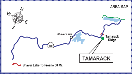 Tamarack Area Map
