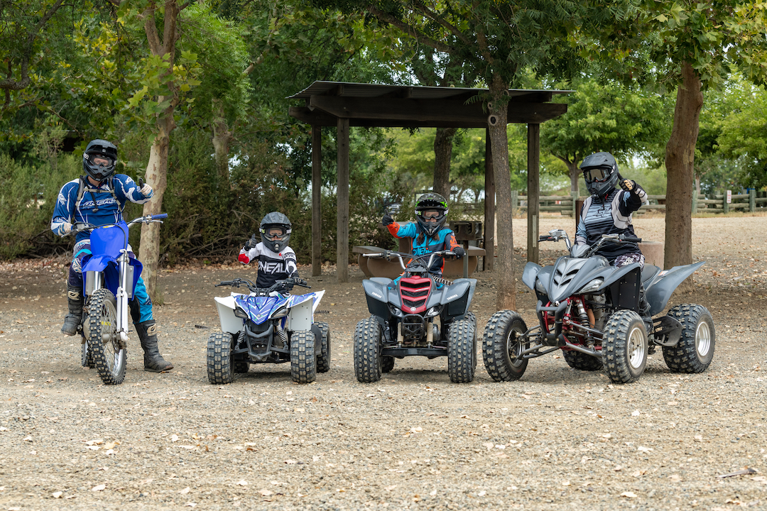 Group of riders