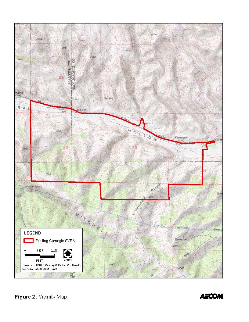 Current Carnegie SVRA Vicinity Map