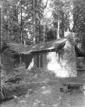 Bull Creek warden's residence, 1935