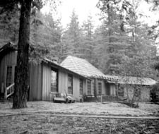 Dining Hall in Mendocino Woodlands, c. 1937