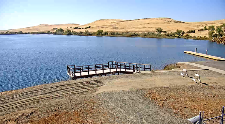 Oroville and Forebay Screen Cap