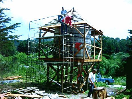 Image of tank support system