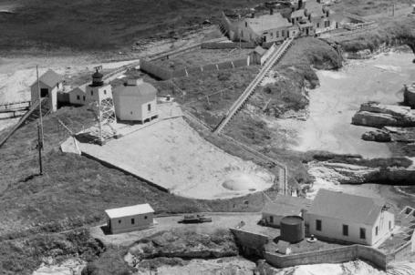 Light Station on Año Nuevo Island, California
