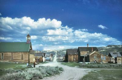 Mining landscape, Bodie State Historic Park