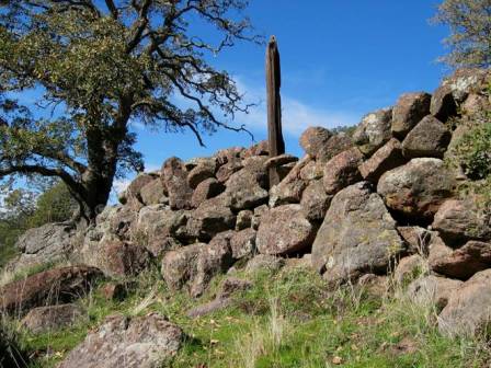 Linear Feature in the Sutter Buttes
