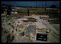 The excavated cross wall