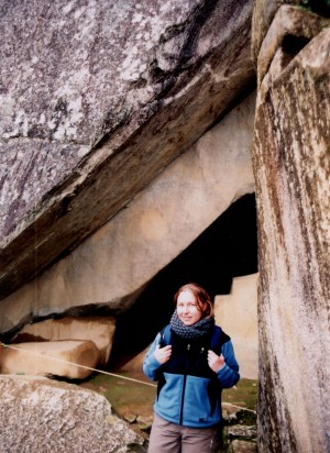 Jessica Einhorn at Macchu Piccu in Peru