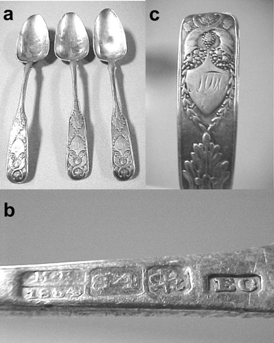 Figure 2. Vallejo's Russian Silver Spoons