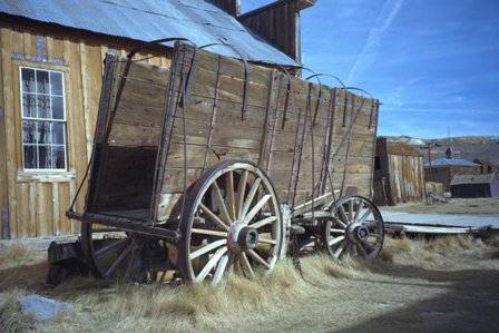 Frontier Wagon at Bodie State Historic Park
