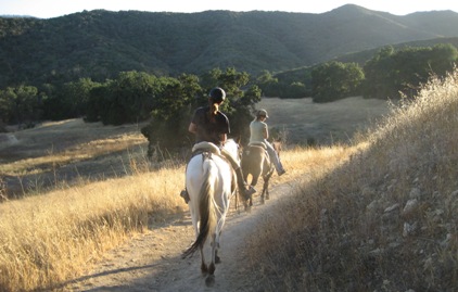 Riding in Malibu Creek