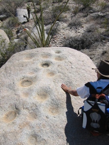 Shallow mortar holes