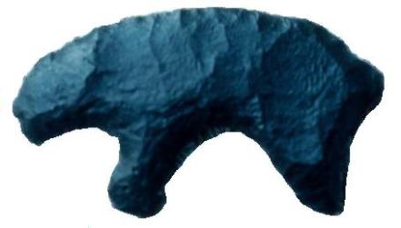 “The California State Prehistoric Artifact” Effigy (8,000-6,000 years BC) 