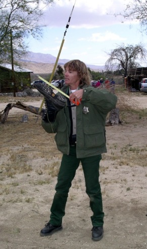 Ranger explains methods of information collection.