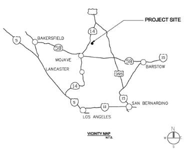 Figure 1 Project Site at Red Rock Canyon