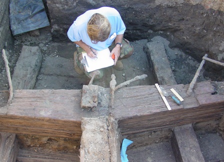 River Station turntable foundation