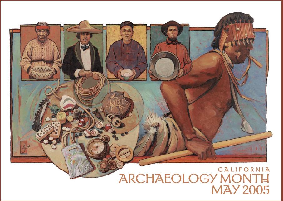 SCA Archaeology Month Poster, 2005