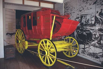 Stagecoach in Seeley Stable, OTSD