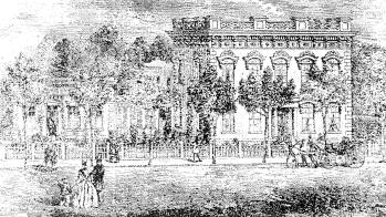 Historic view of the Mansion