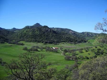 Peace Valley in the Sutter Buttes