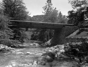 CCC built Weyland Bridge at Pfeiffer Big Sur