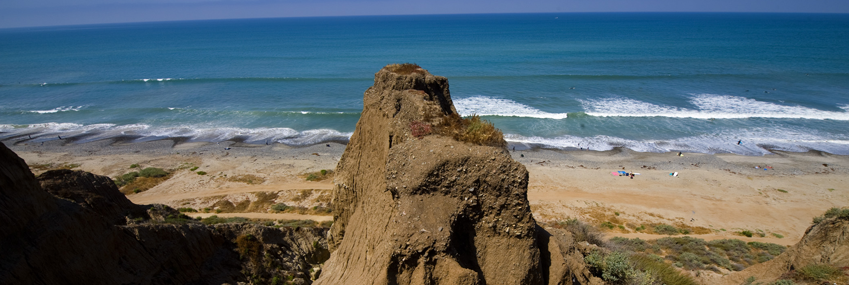 San Onofre Beach Surf Image