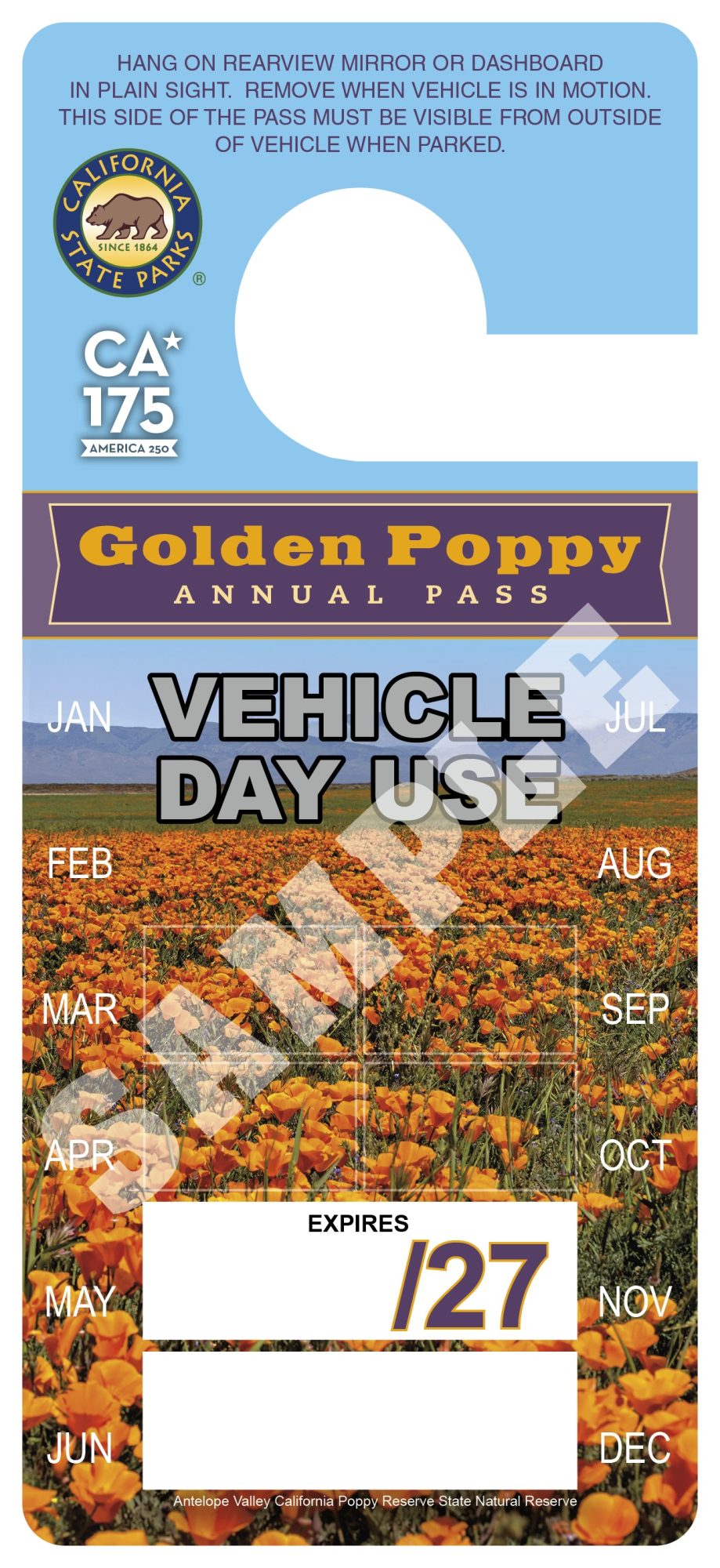 A Golden Poppy Pass
