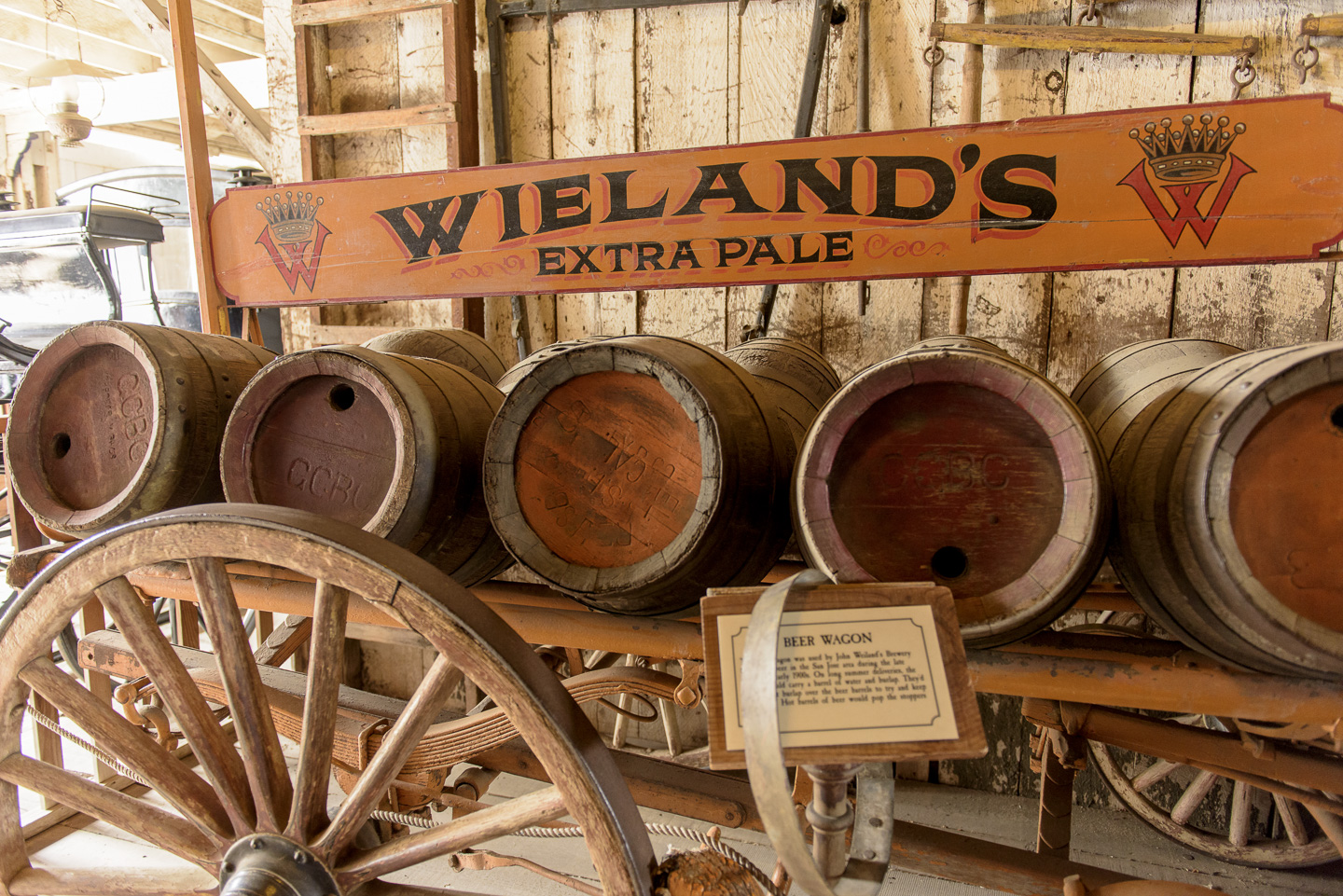 Barrels in San Juan Bautista SHP