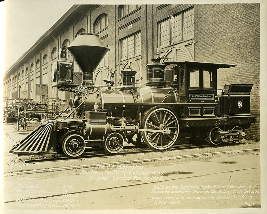 C.P. Huntington locomotive