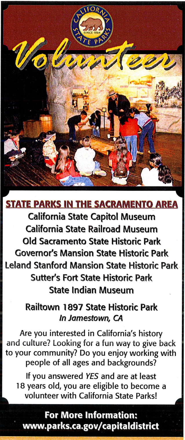 volunteer brochure